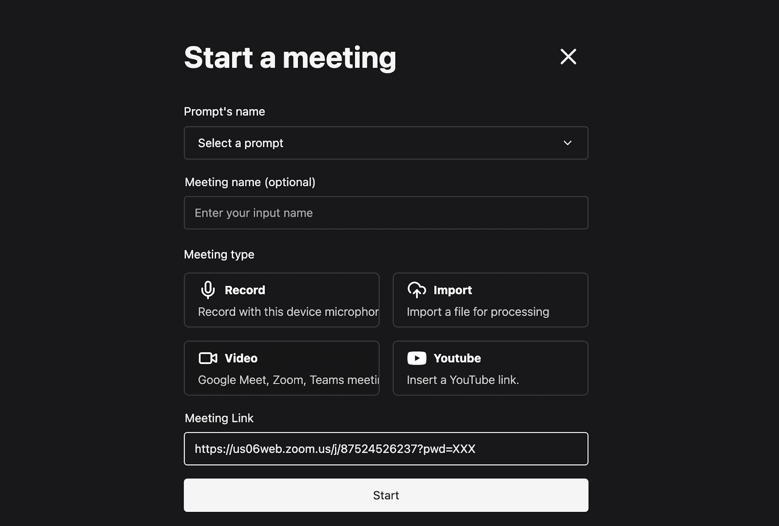 Teams Dashboard