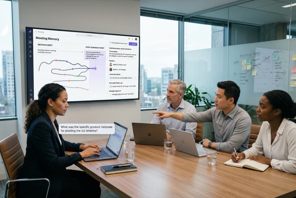 El giro "post-resumen": cómo frenar la "deriva de decisiones" con recuperación conversacional de intención